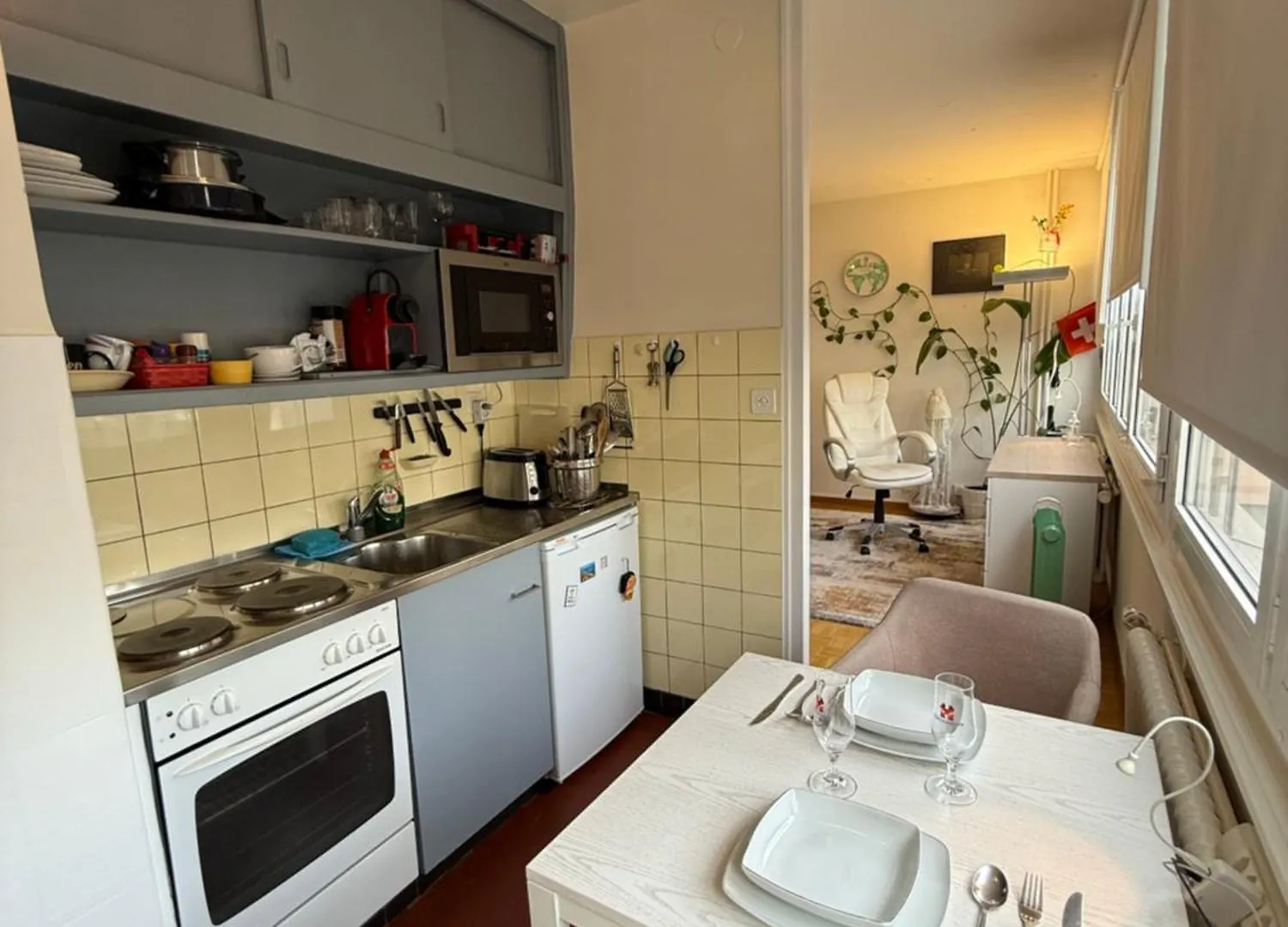 Апартаменты Appartement 1,5 Geneve Lac Швейцария